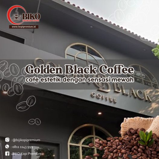 golden black coffee kemang